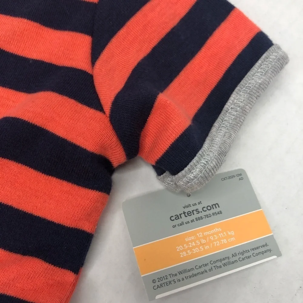 Carter’s infant one piece snap up romper size 12m